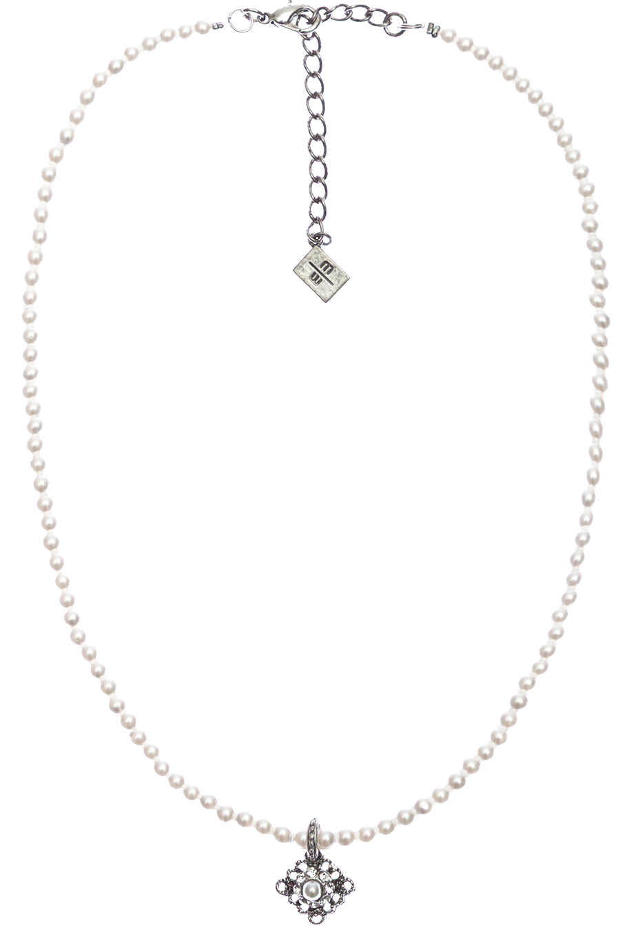 650-001-AS/WHITE-CRYSTAL-ALTSILBER