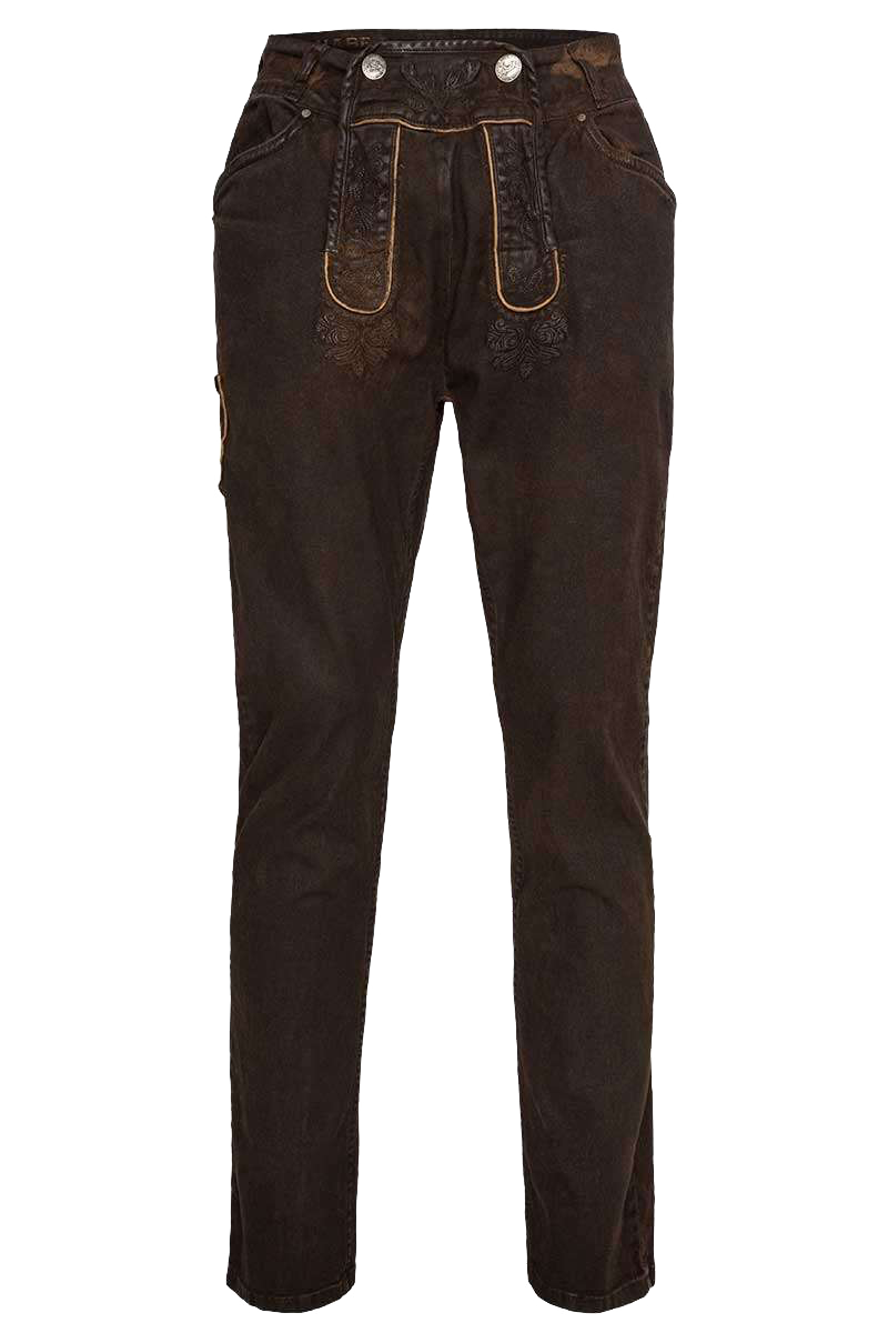 DUNKELBRAUN COATED