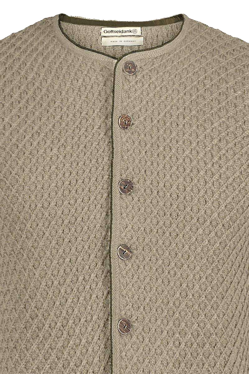 Herren Trachtenjanker Waffelmuster - Main Image