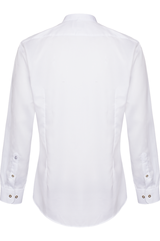 Herren Trachtenhemd Gweih & Silk Altmühlsee 01/202 in WEIß - Rückansicht