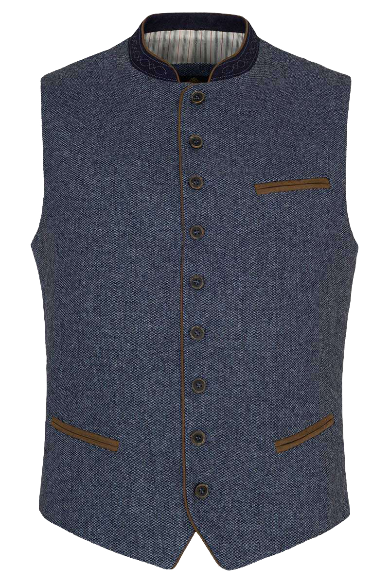 49-BLAU GEMUSTERT